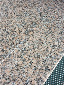 Chinese Polished Rosy Pink Granite Stone Tiles