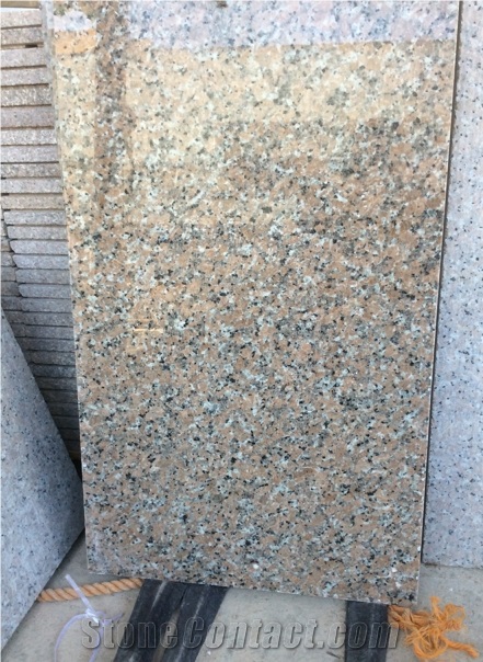 Chinese Polished Rosy Pink Granite Stone Tiles