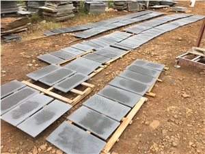 Grey Basalt Honed Stone for Flooring