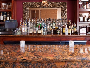 High-End Quartz Stone Bar Countertop Aberdeen Stone