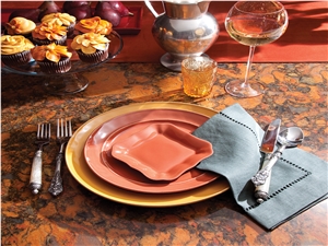 High-End Quartz Stone Bar Countertop Aberdeen Stone