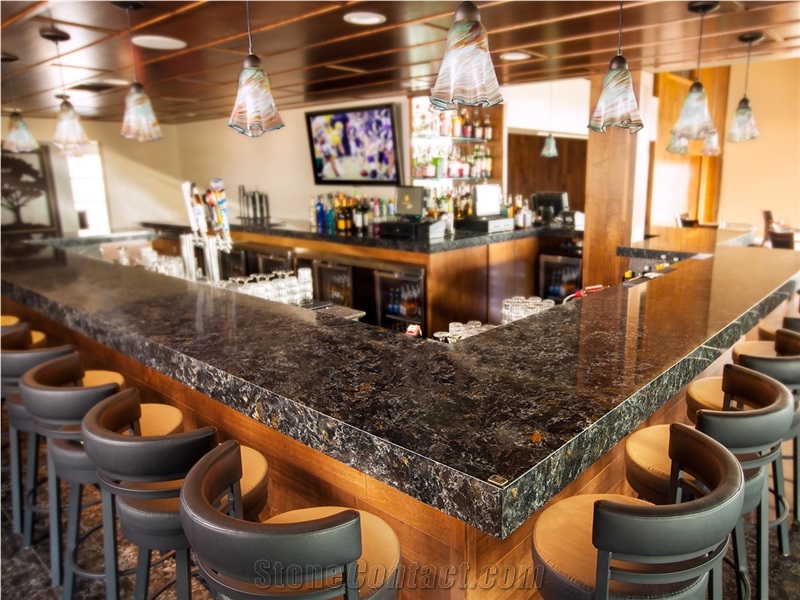 High-End Quartz Stone Bar Countertop Armitage Stone
