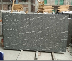 Snow Grey Granite Natural Stone Slab, China Grey Granite