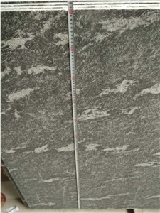 Snow Grey Granite Natural Stone Slab, China Grey Granite