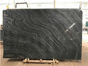 Ancient Wood Marble/ Black Wood Vein Marble Slabs for Sale