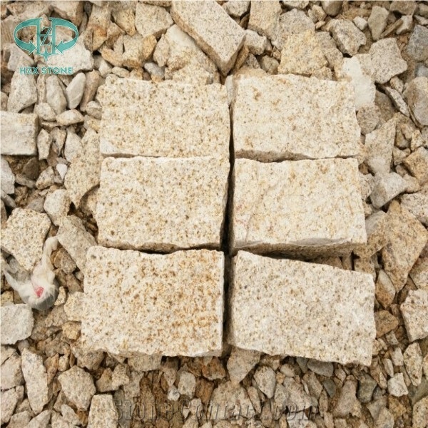 G682 Granite Cubes Natual Finish Building Stone