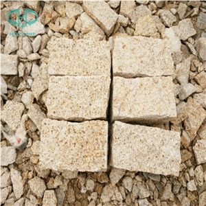 G682 Granite Cubes Natual Finish Building Stone