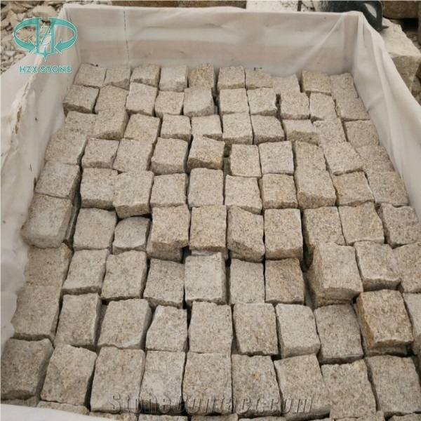 G682 Granite Cubes Natual Finish Building Stone