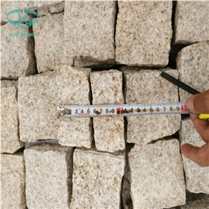 G682 Granite Sunset Gold Split Surface Hot Selling Project Use