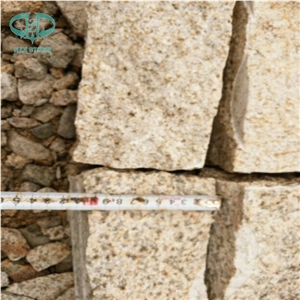 G682 Granite Sunset Gold Split Surface Hot Selling Project Use