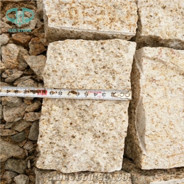 Popular Cheap G682 Rusty Yellow, Sunny Gold Granite All Sides Natural