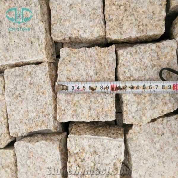 Popular Cheap G682 Rusty Yellow, Sunny Gold Granite All Sides Natural