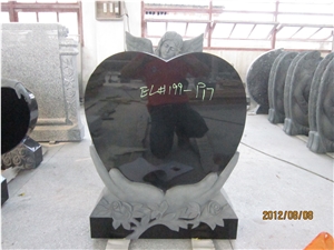 Custom Design Stone Marble Monuments White Marble Angel Monuments