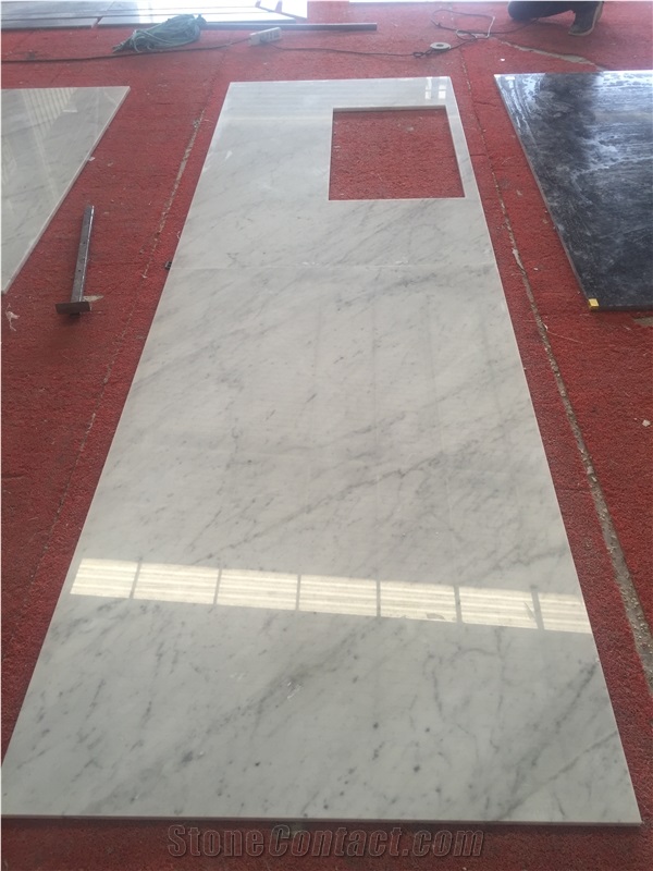 Custom Made Carrara Bench Tops for Kitchen Bar Top