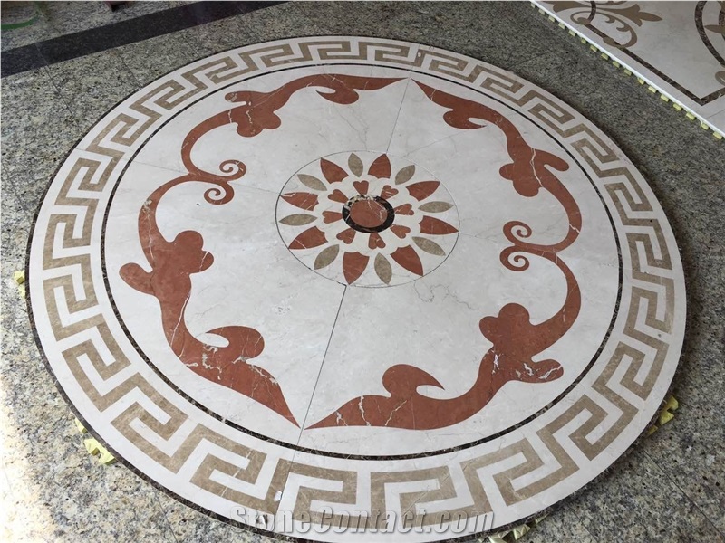 Rectangle Marble Floor Medallions Pattern,Square Marble Stone Patterns