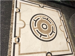 Rectangle Marble Floor Medallions Pattern,Square Marble Stone Patterns