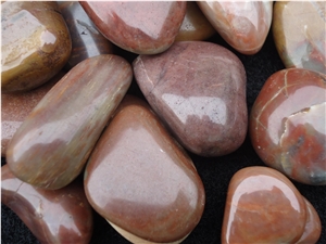 Red Pebble,Red River Stone,Highly Polished Red Cobble Stone Red Pebble,Red River Stone,Highly Polished Red Cobble Stone