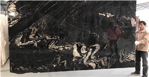 Black Titanium Granite Tiles & Slabs Cut to Size Walling Tiles