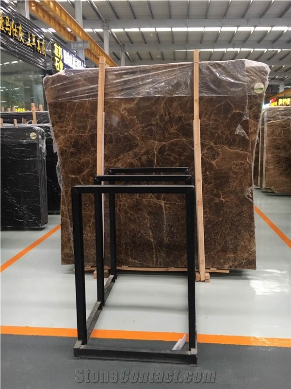 Cheap Translucent Sugar Candy Brown Onyx Slab Luxury Stone Low Price
