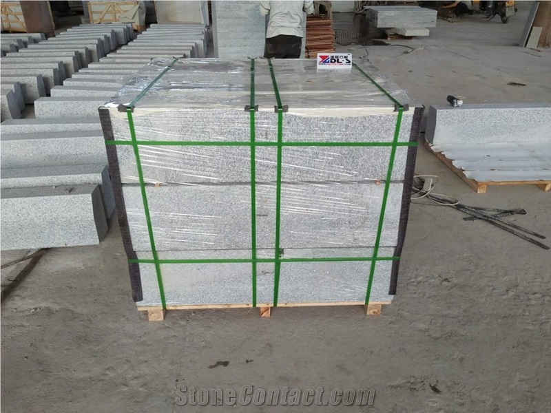Flamed Commercial Quality China Grey Granite Kerbstones Curbstone
