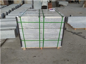 Flamed Commercial Quality China Grey Granite Kerbstones Curbstone