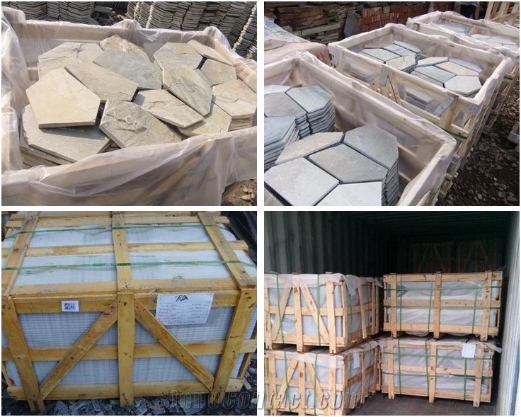 Natural Stone Slate Flagstone Landscaping Stone