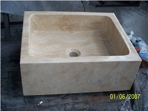 Blue Pearl Square Sink & Basin Bathroom Hotel Decoration