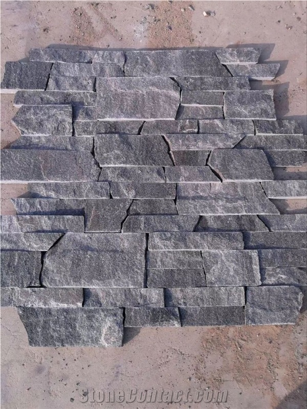 Culture Slate Blue Exterior Wall Cladding Corner Garden Decoration