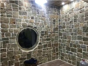 Grey Blue Sandstone Cultural Stone Interior Exterio Wall Cladding