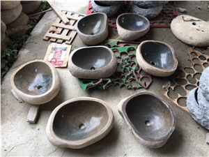 Professional China Basalt ，Natural Basalt Round Sink Manufactory