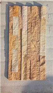 Yellow Cultural Stone Sandstone Building Wall Cladding