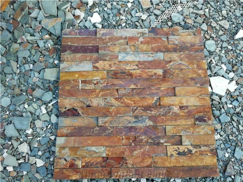 Yellow Cultural Stone Sandstone Building Wall Cladding