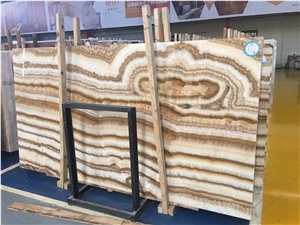 Brow Tiger Onyx Marble Slabs Bookmatch Slabs Brow Tiger Onyx Marble Slabs Bookmatch Slabs