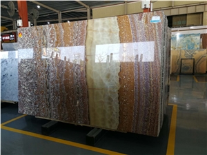 Brown Tiger Onyx Slabs Multicolour Red Royal Onyx Picasso Brown Tiger Onyx Slabs Multicolour Red Royal Onyx Picasso