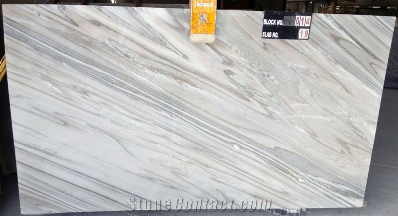 Bruno White Marble Slabs
