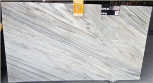 Bruno White Marble Slabs