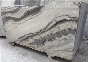 Exotic Karara Brown Marble Block
