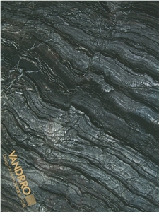 Antique Wood Black Marble Book Matched for Wall, Floor,Bar Tops Design
