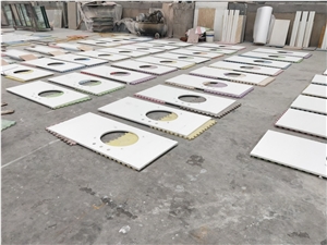 Bath Countertops Solid Surface Quartz Tops Artificial Stone