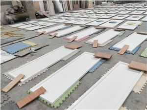 Bath Countertops Solid Surface Quartz Tops Artificial Stone
