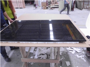 Black Galaxy Granite Table Top Star Galaxy Furniture Top Golden Galaxy