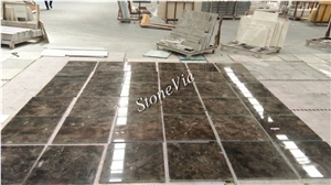 China Dark Emperador Marble Tiles