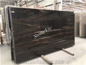 China New Granite Crown Brown Slabs&Tiles for Building Flooring & Wall