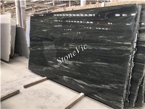 China New Granite Crown Green Slabs China New Granite Crown Green Slabs