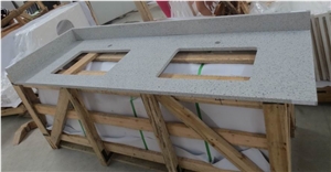 Crystal Grey Quartz Tiles Cheap Gray Quartz
