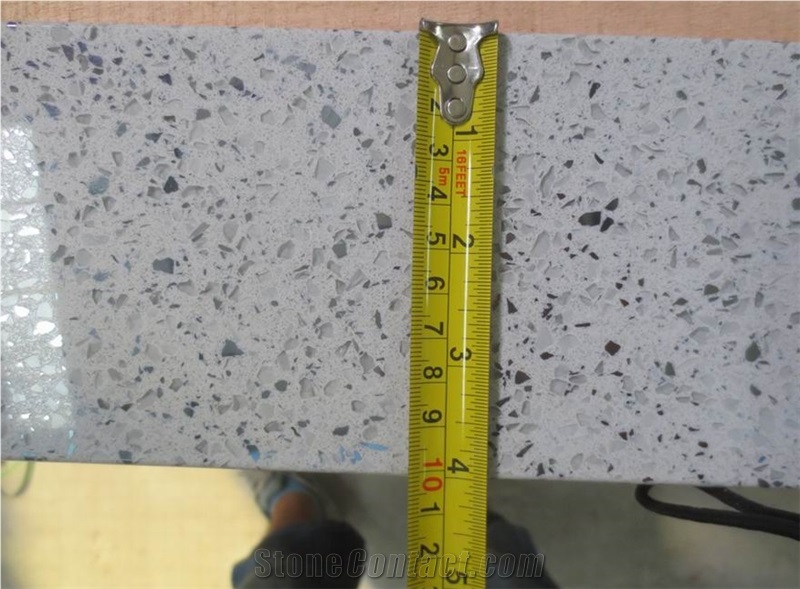 Crystal Grey Quartz Tiles Cheap Gray Quartz