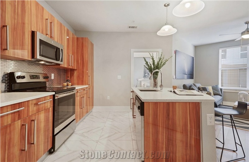 Crystal White Quartz Countertop Engineered Quartz Kitchen, White Quartz Countertops