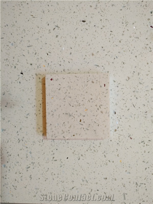 Crystal White Quartz Countertop Engineered Quartz Kitchen, White Quartz Countertops