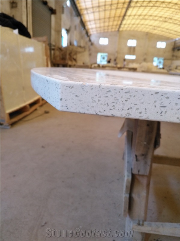 Crystal White Quartz Countertop Engineered Quartz Kitchen, White Quartz Countertops