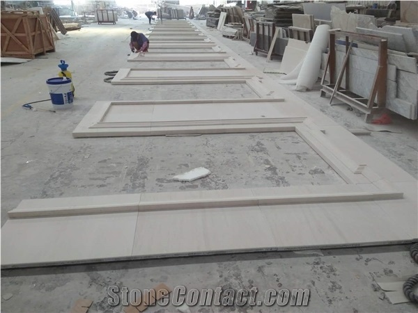 Moca Cream Veneer Composited with Aluminum Honeycomb for Wall Caldding